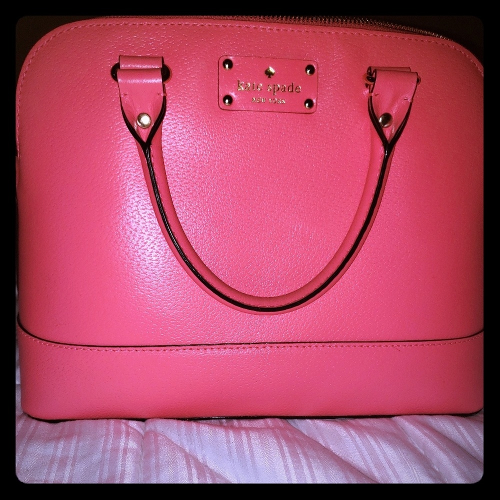 Peach Kate Spade Purse